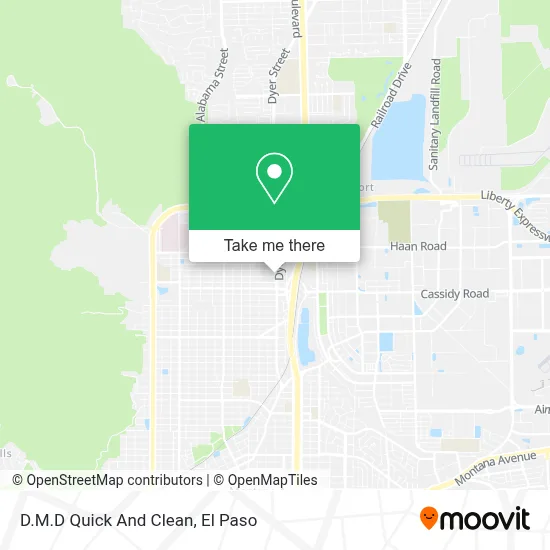 D.M.D Quick And Clean map