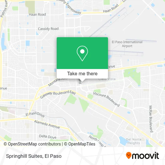 Springhill Suites map