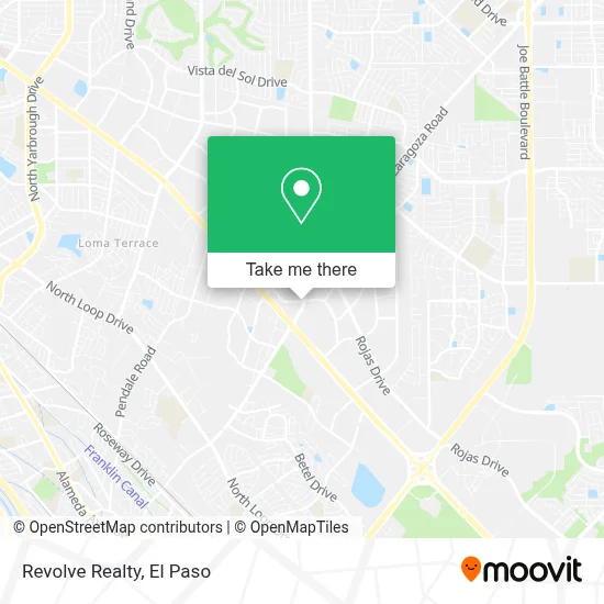 Revolve Realty map