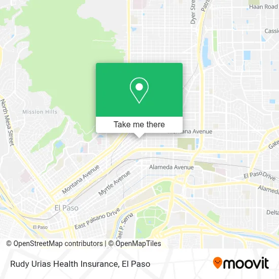 Rudy Urias Health Insurance map