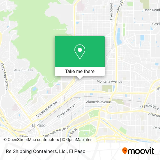 Re Shipping Containers, Llc. map