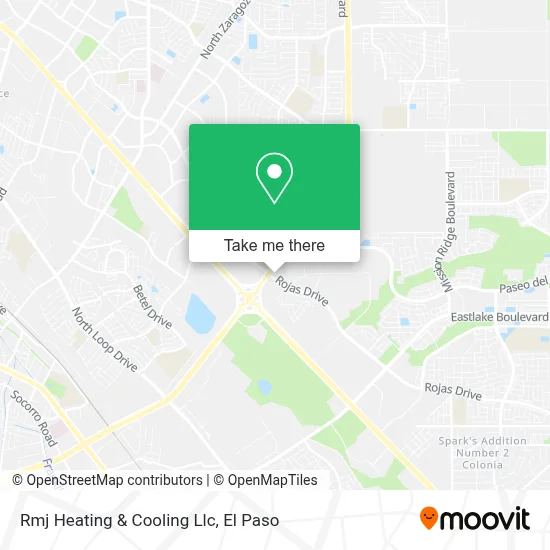 Rmj Heating & Cooling Llc map
