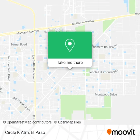 Circle K Atm map