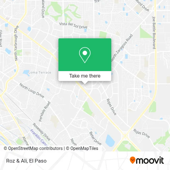 Roz & Ali map