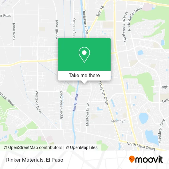 Rinker Materials map