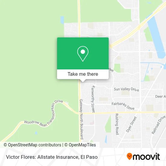 Victor Flores: Allstate Insurance map