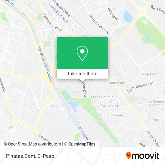 Pinatas.Com map