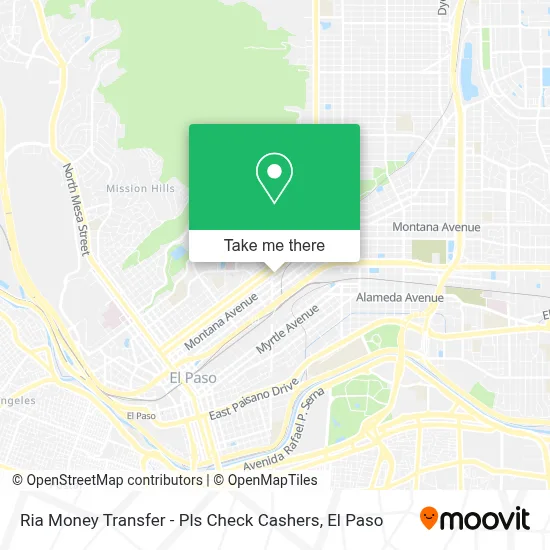 Ria Money Transfer - Pls Check Cashers map