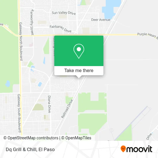 Dq Grill & Chill map