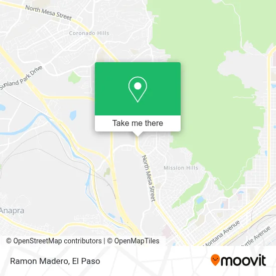 Ramon Madero map