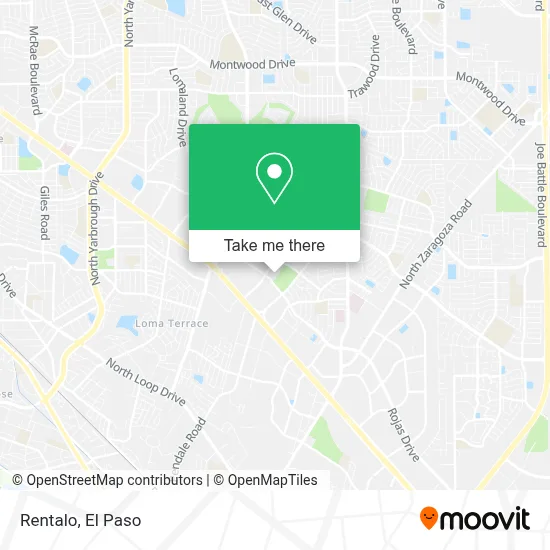 Rentalo map