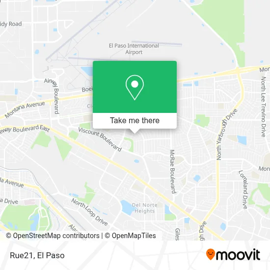 Rue21 map