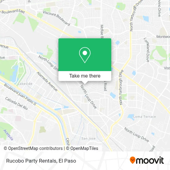 Rucobo Party Rentals map