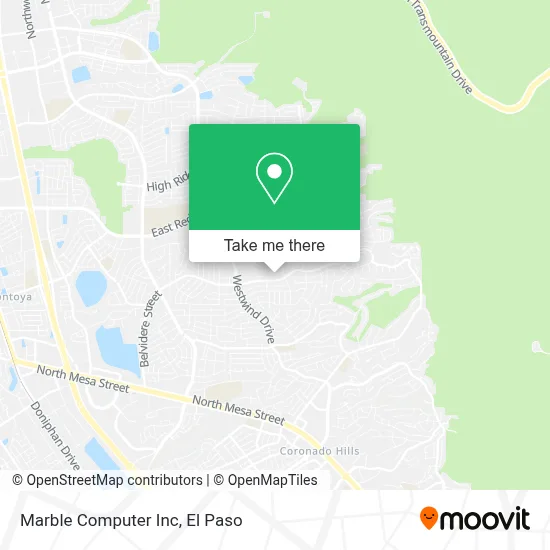 Marble Computer Inc map