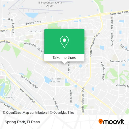 Spring Park map