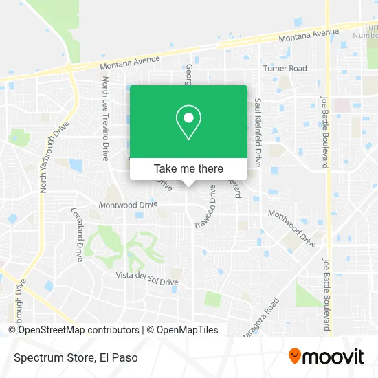 Spectrum Store map