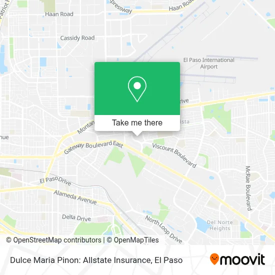 Dulce Maria Pinon: Allstate Insurance map