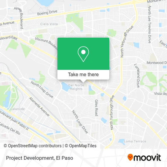 Project Development map