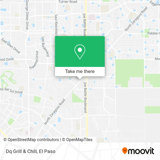 Dq Grill & Chill map