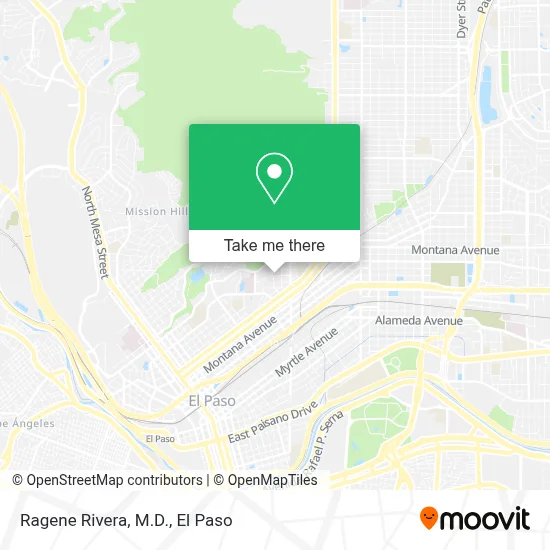 Ragene Rivera, M.D. map