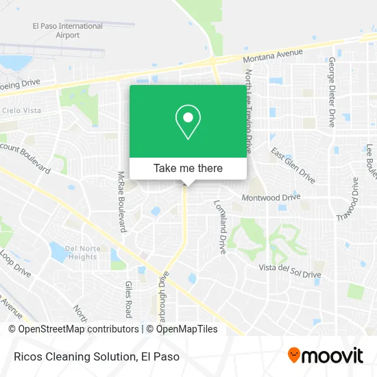 Ricos Cleaning Solution map