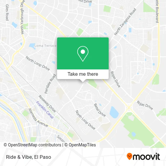 Ride & Vibe map