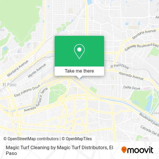 Magic Turf Cleaning by Magic Turf Distributors map
