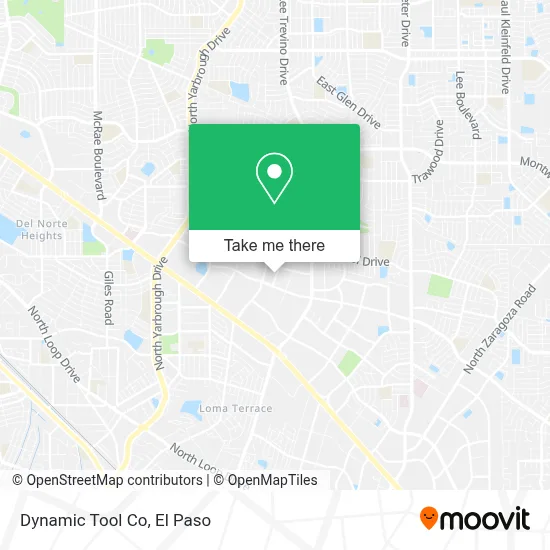Dynamic Tool Co map