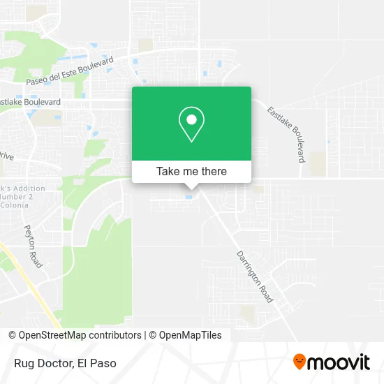 Rug Doctor map