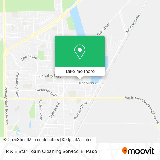 R & E Star Team Cleaning Service map