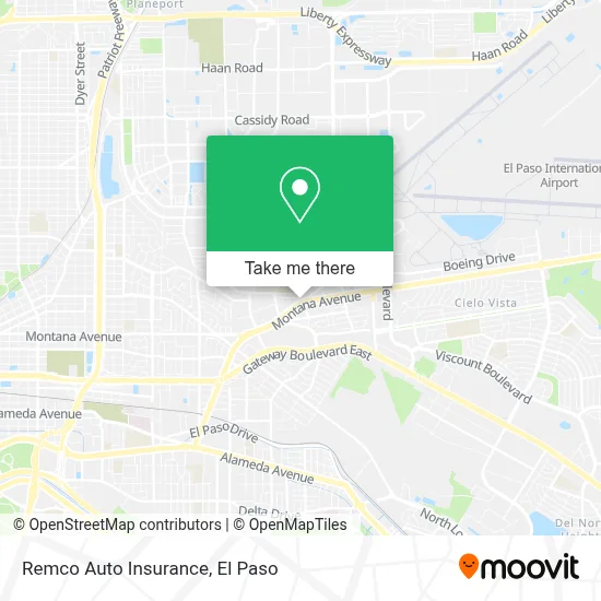 Remco Auto Insurance map