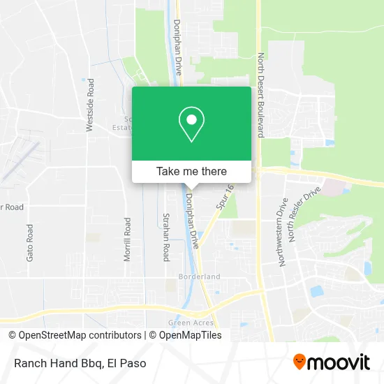 Ranch Hand Bbq map