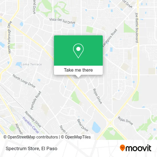 Spectrum Store map