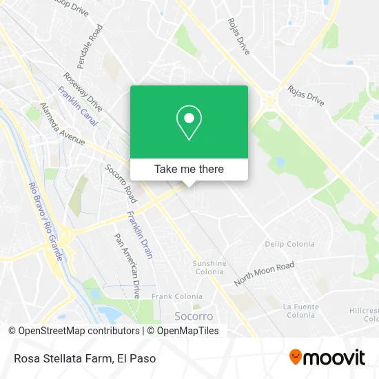 Rosa Stellata Farm map