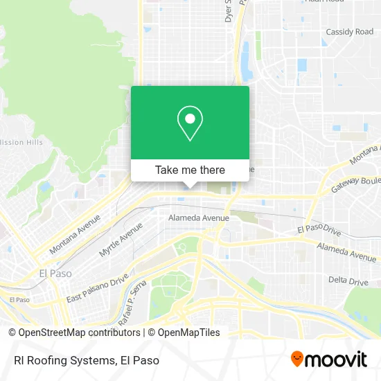 Rl Roofing Systems map