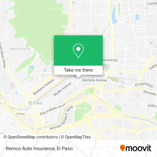 Remco Auto Insurance map