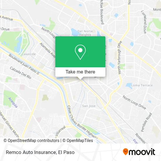 Remco Auto Insurance map