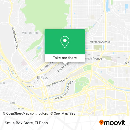 Smile Box Store map
