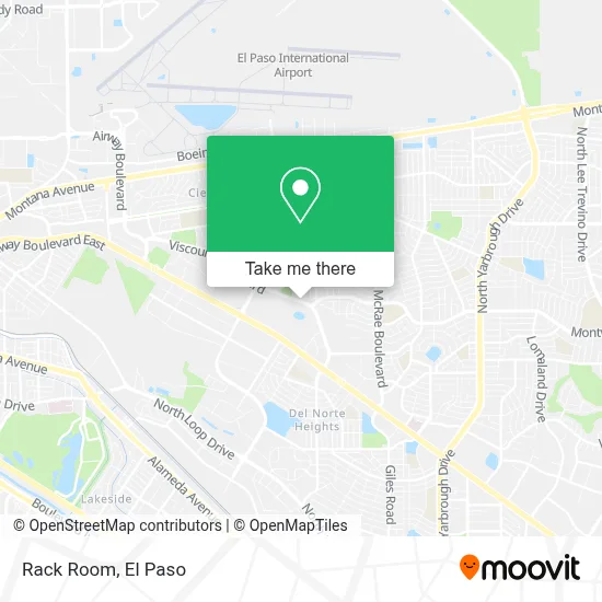 Rack Room map