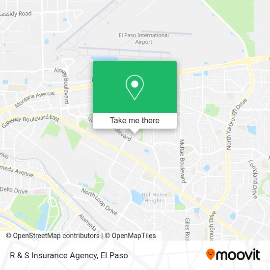 R & S Insurance Agency map