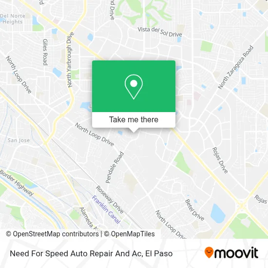 Need For Speed Auto Repair And Ac map