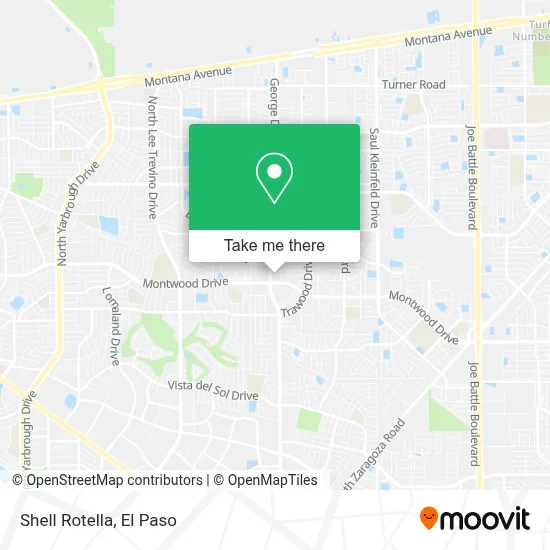 Shell Rotella map