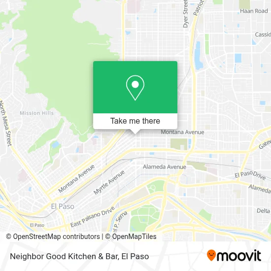 Neighbor Good Kitchen & Bar map