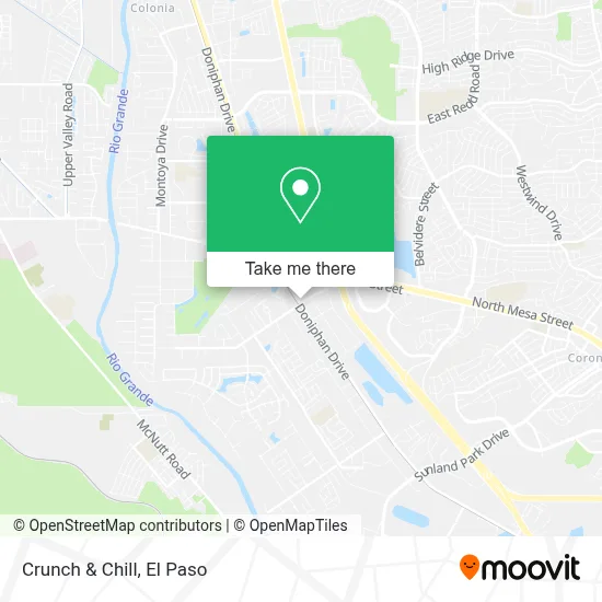 Crunch & Chill map