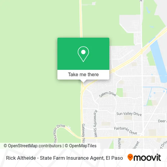 Rick Altheide - State Farm Insurance Agent map