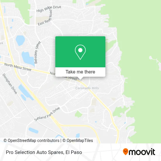 Pro Selection Auto Spares map