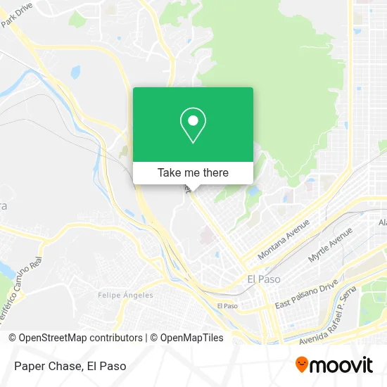 Paper Chase map