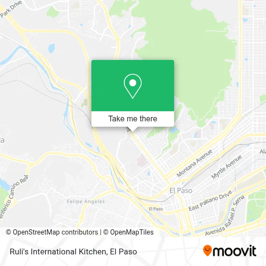 Ruli's International Kitchen map