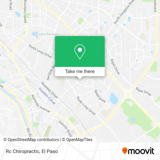 Rc Chiropractic map