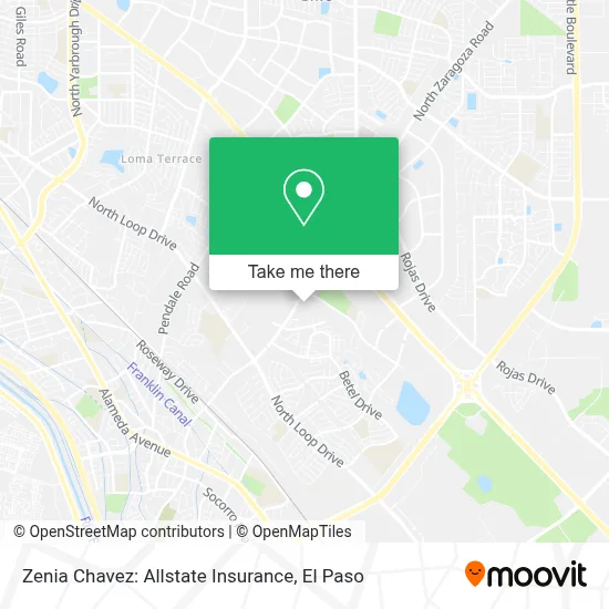 Zenia Chavez: Allstate Insurance map